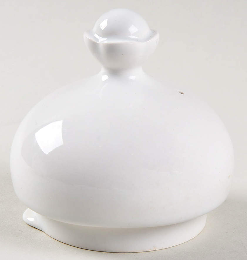 Porcelain White Lid for Teapot by Mikasa-1