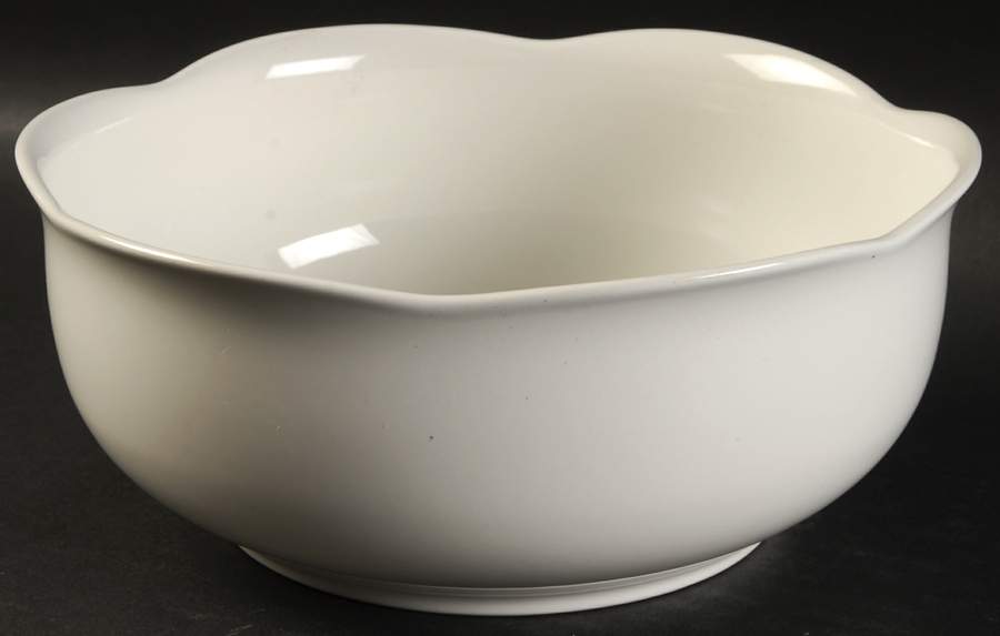 Porcelain White 7" Round Vegetable Bowl by Mikasa-1
