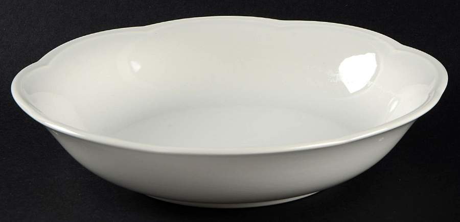 Porcelain White Coupe Soup Bowl by Mikasa-1