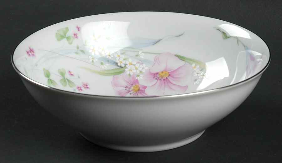 Pretty Bouquet Coupe Cereal Bowl by Mikasa-1