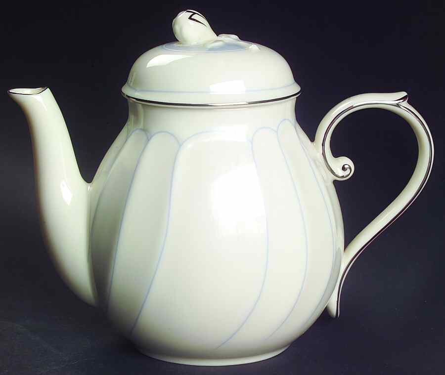 Precious Blue Teapot & Lid by Mikasa-1