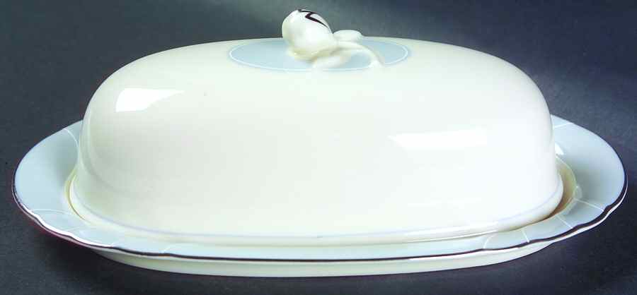 Precious Blue 1/4 Lb Covered Butter by Mikasa-1