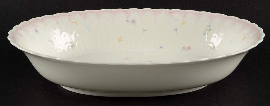 Precious 10" Oval Vegetable Bowl by Mikasa-1