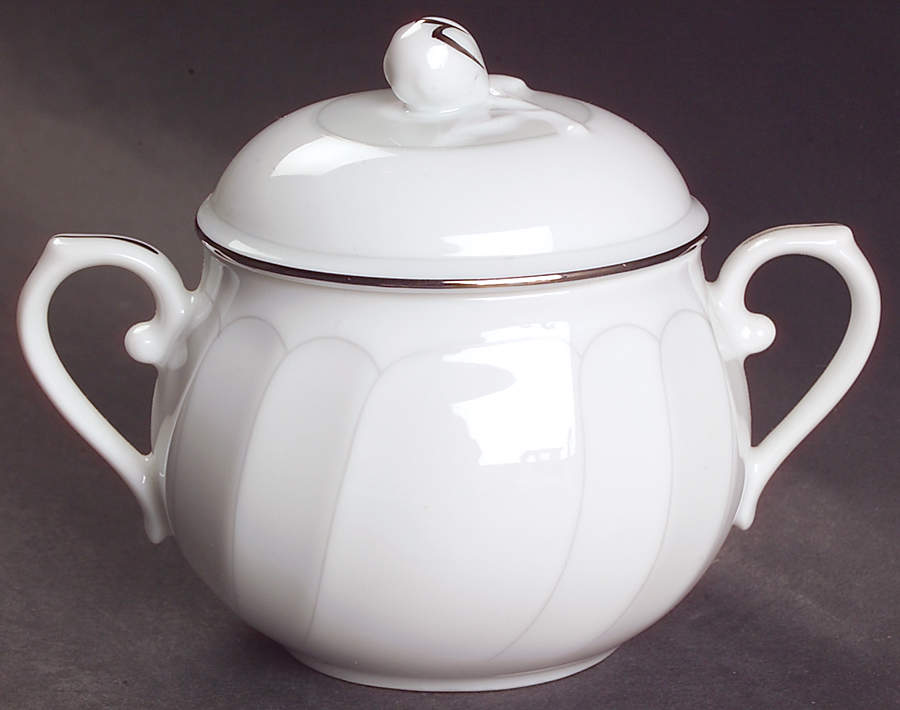 Prelude Sugar Bowl & Lid by Mikasa-1