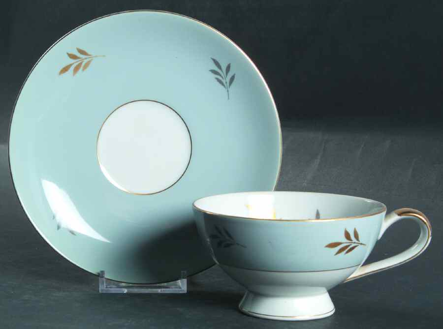 Prelude Footed Cup & Saucer Set by Mikasa-1