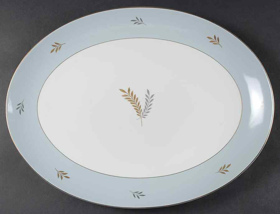 Prelude 16" Oval Serving Platter by Mikasa-1