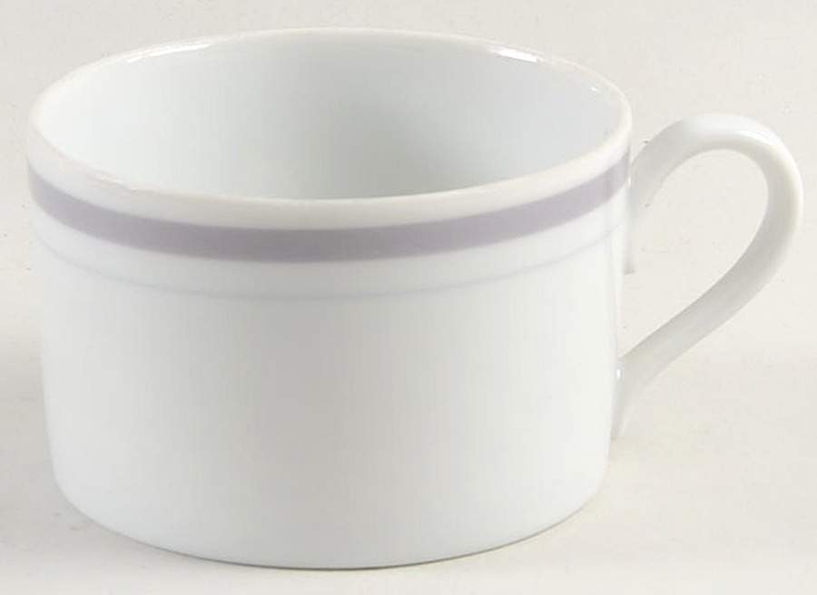 Preppie Grey Flat Cup by Mikasa-1