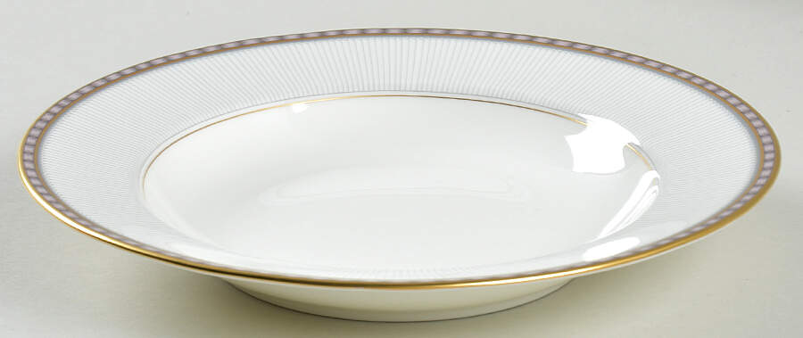 Precious Gold Rim Soup Bowl by Mikasa-1