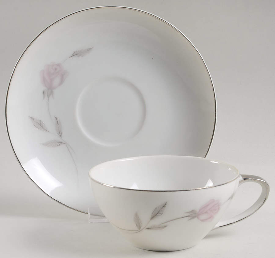 Primrose Flat Cup & Saucer Set by Mikasa-1