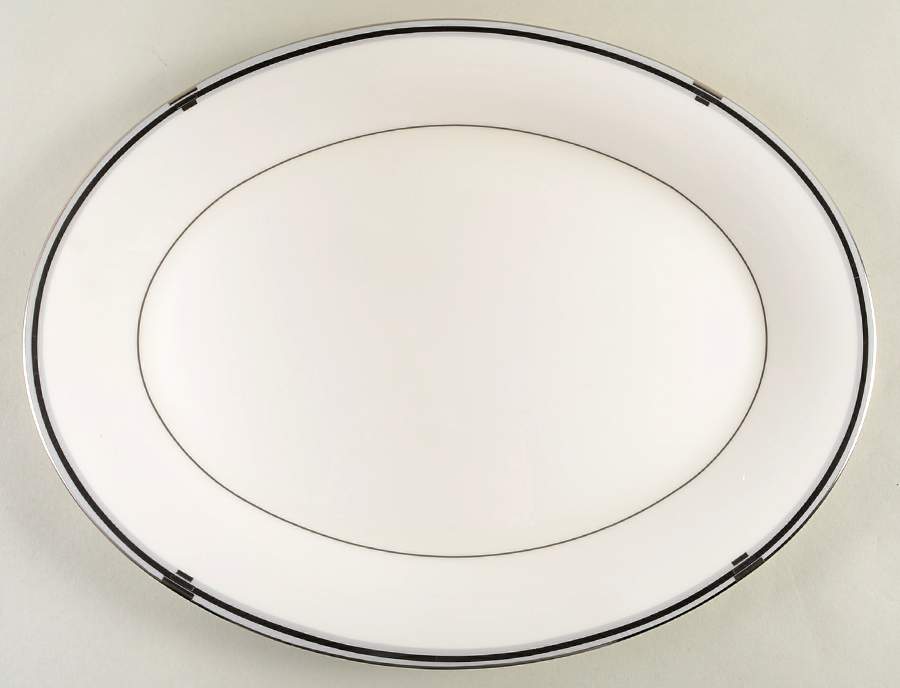 Princeton 13" Oval Serving Platter by Mikasa-1