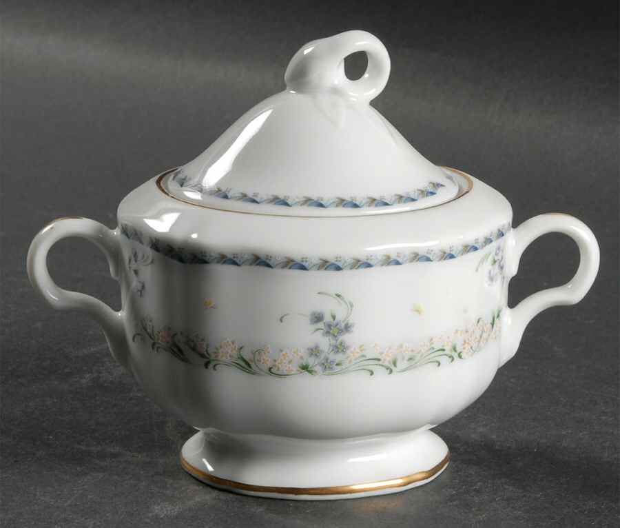 Priscilla Sugar Bowl & Lid by Mikasa-1