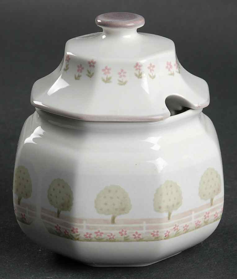 Promenade Sugar Bowl & Lid by Mikasa-1