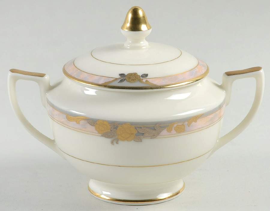 Prose Sugar Bowl & Lid by Mikasa-1