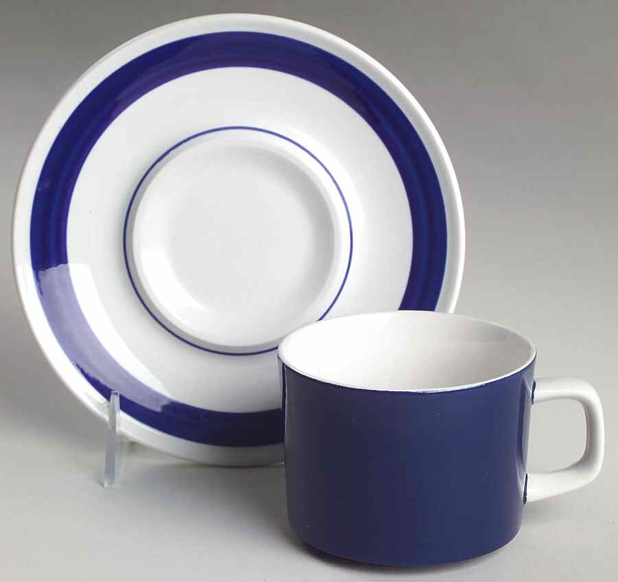 Provencal Flat Cup & Saucer Set by Mikasa-1