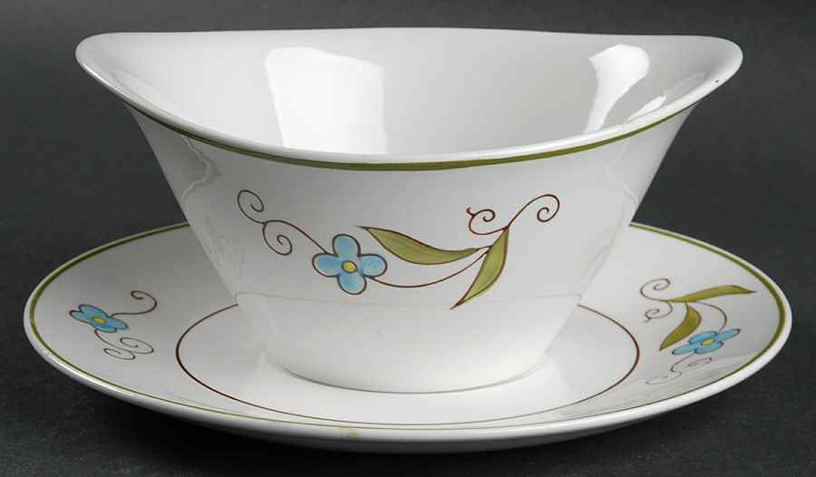 Provincial Gravy Boat & Underplate by Mikasa-1