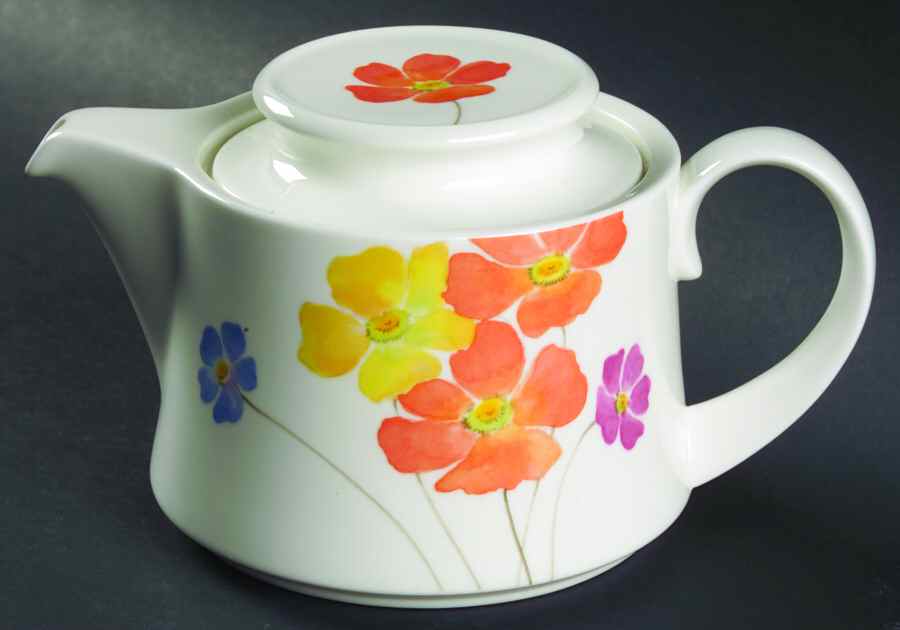 Pretty Posies Teapot & Lid by Mikasa-1