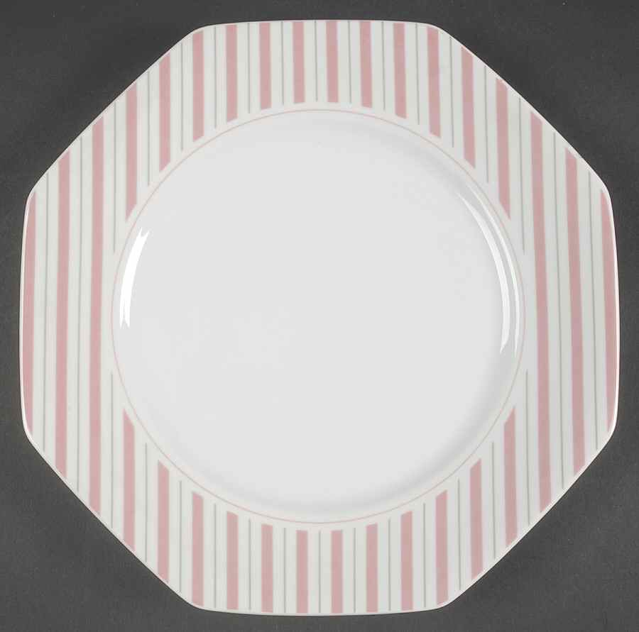 Preppie Pink Dinner Plate by Mikasa-1