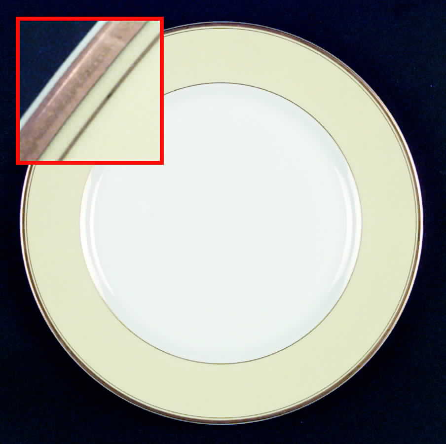 Prim Rose Yellow Dinner Plate by Mikasa-1