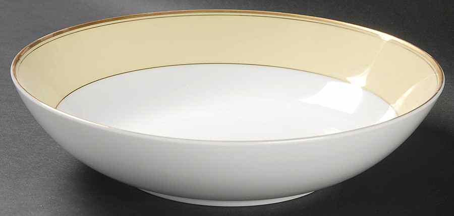 Prim Rose Yellow 9" Round Vegetable Bowl by Mikasa-1