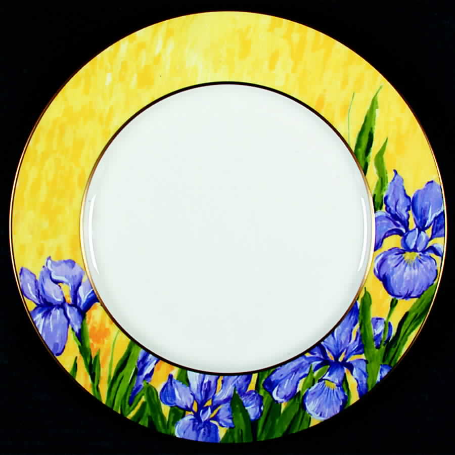 Purple Iris Dinner Plate by Mikasa-1