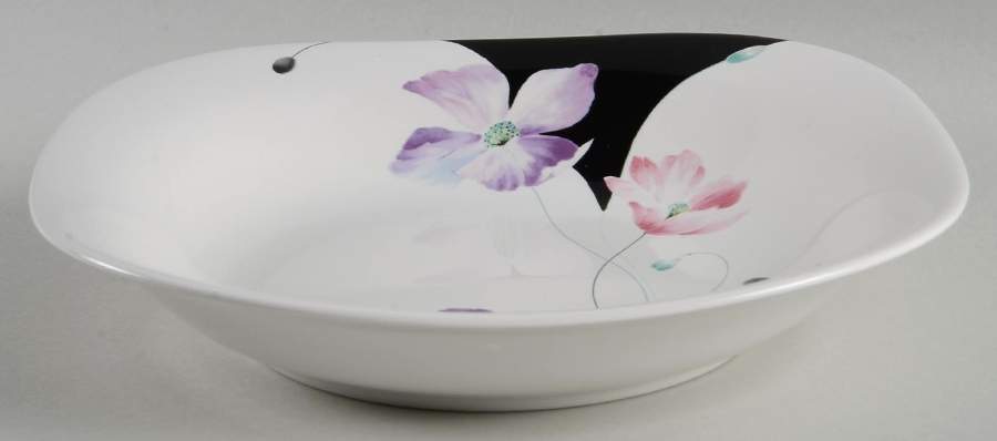 Purple Poppies Coupe Soup Bowl by Mikasa-1