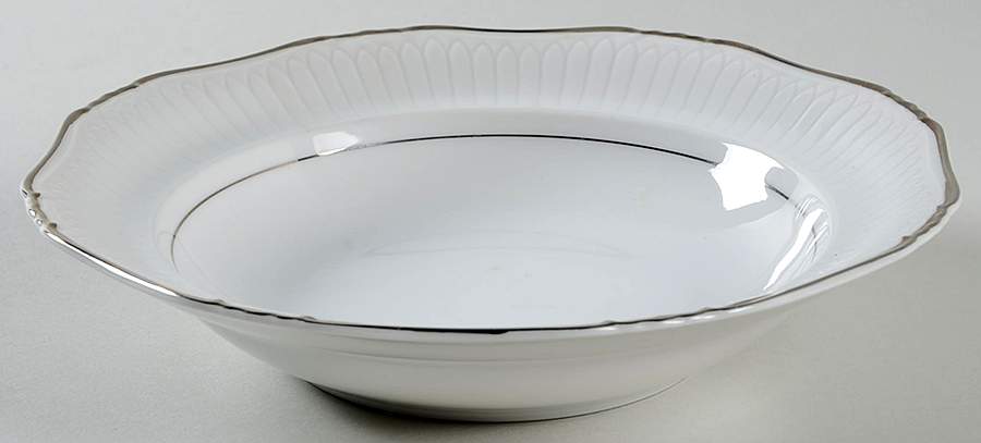 Queen Anne Rim Soup Bowl by Mikasa-1