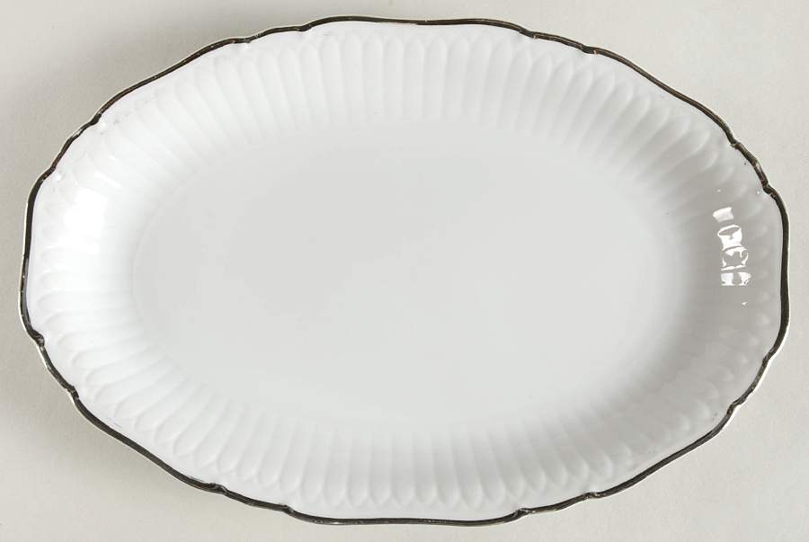 Queen Anne Relish/Gravy Underplate by Mikasa-1