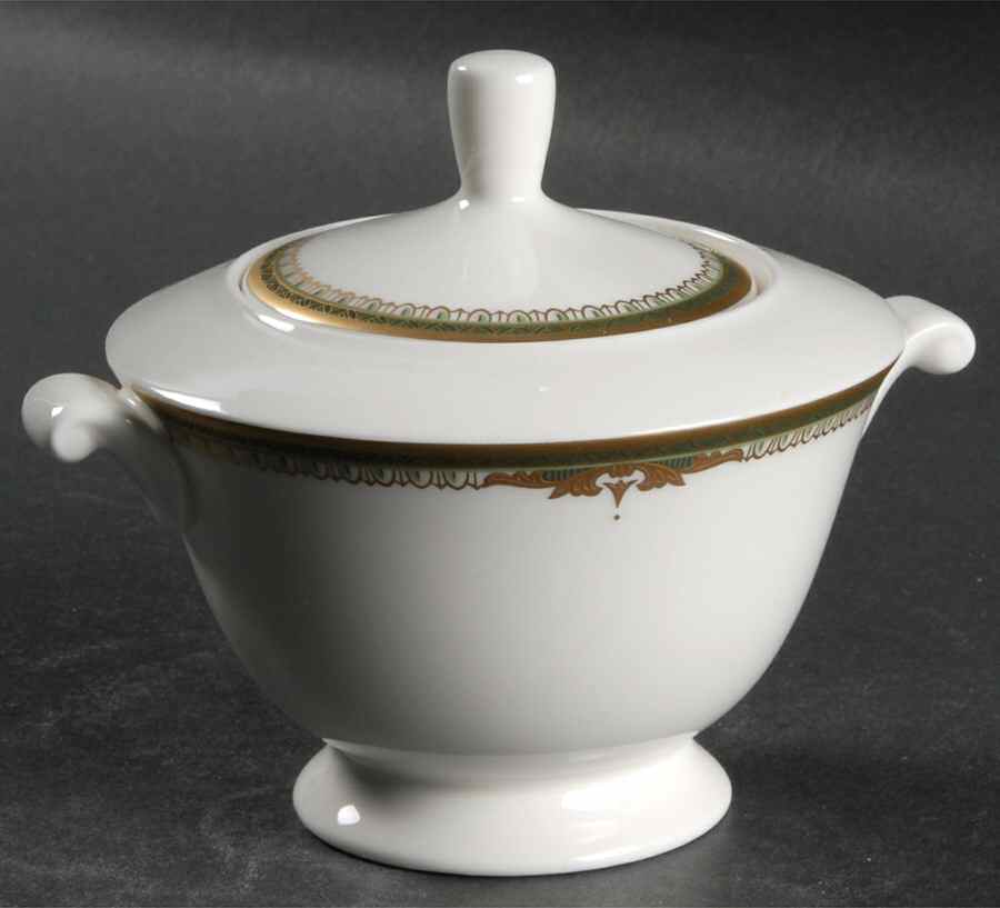 Queen's Court Sugar Bowl & Lid by Mikasa-1