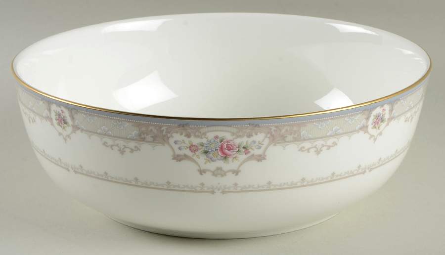 Queens Rose 8" Round Vegetable Bowl by Mikasa-1
