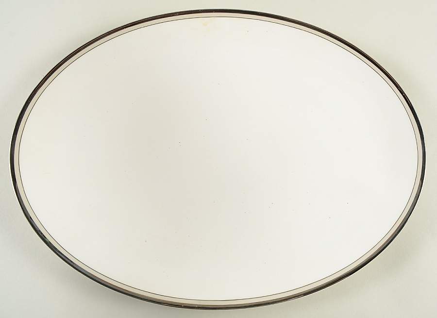 Radcliffe 14" Oval Serving Platter by Mikasa-1