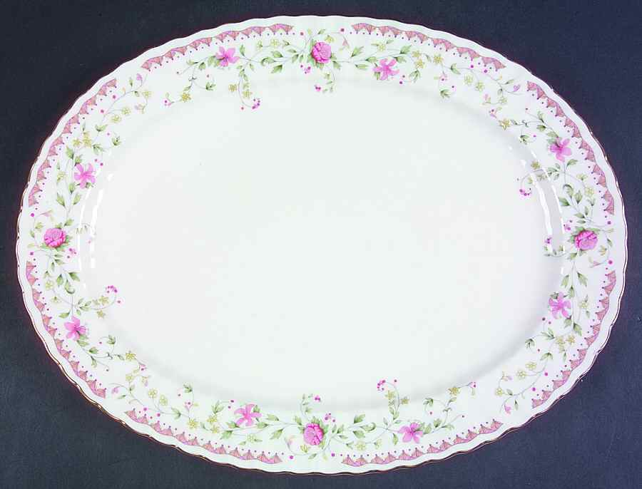 Radford 14" Oval Serving Platter by Mikasa-1