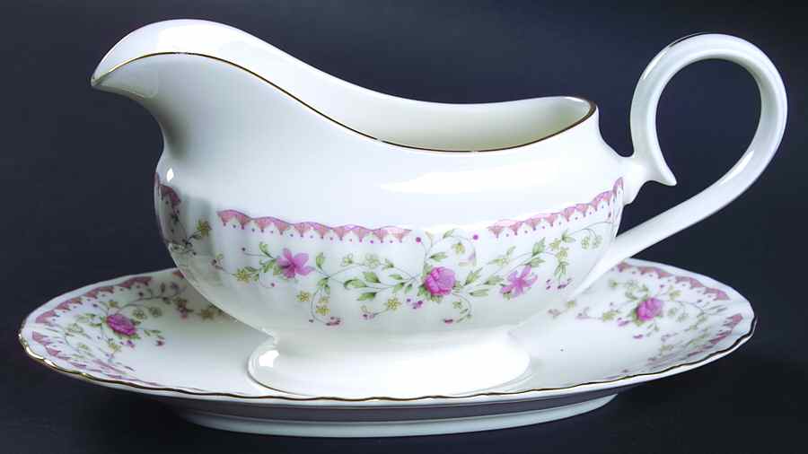 Radford Gravy Boat & Underplate by Mikasa-1