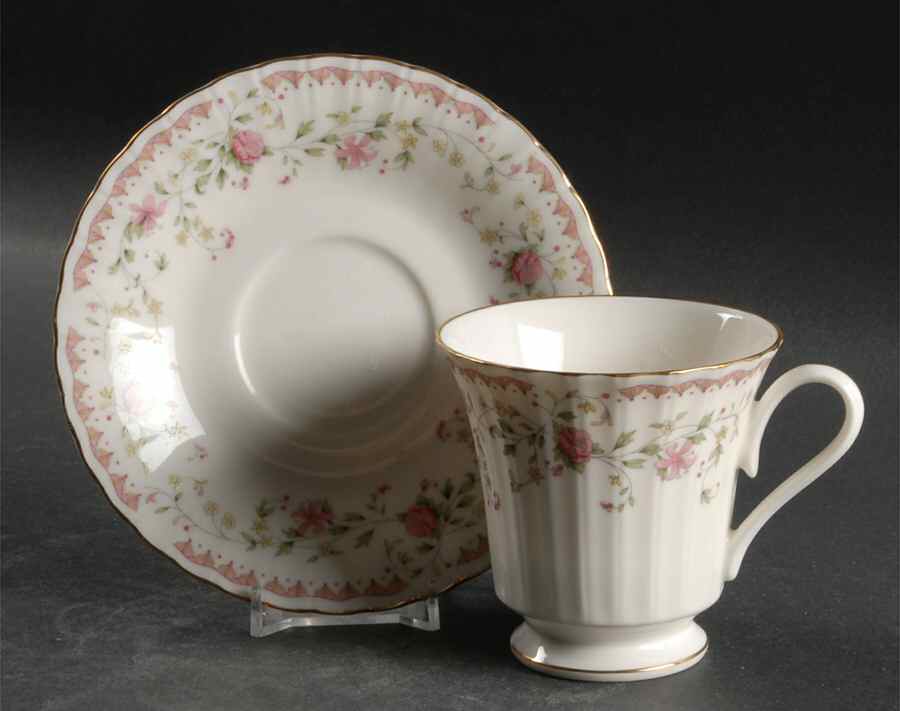 Radford Footed Cup & Saucer Set by Mikasa-1