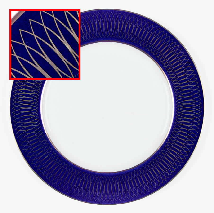 Radiance Cobalt Blue Dinner Plate by Mikasa-1
