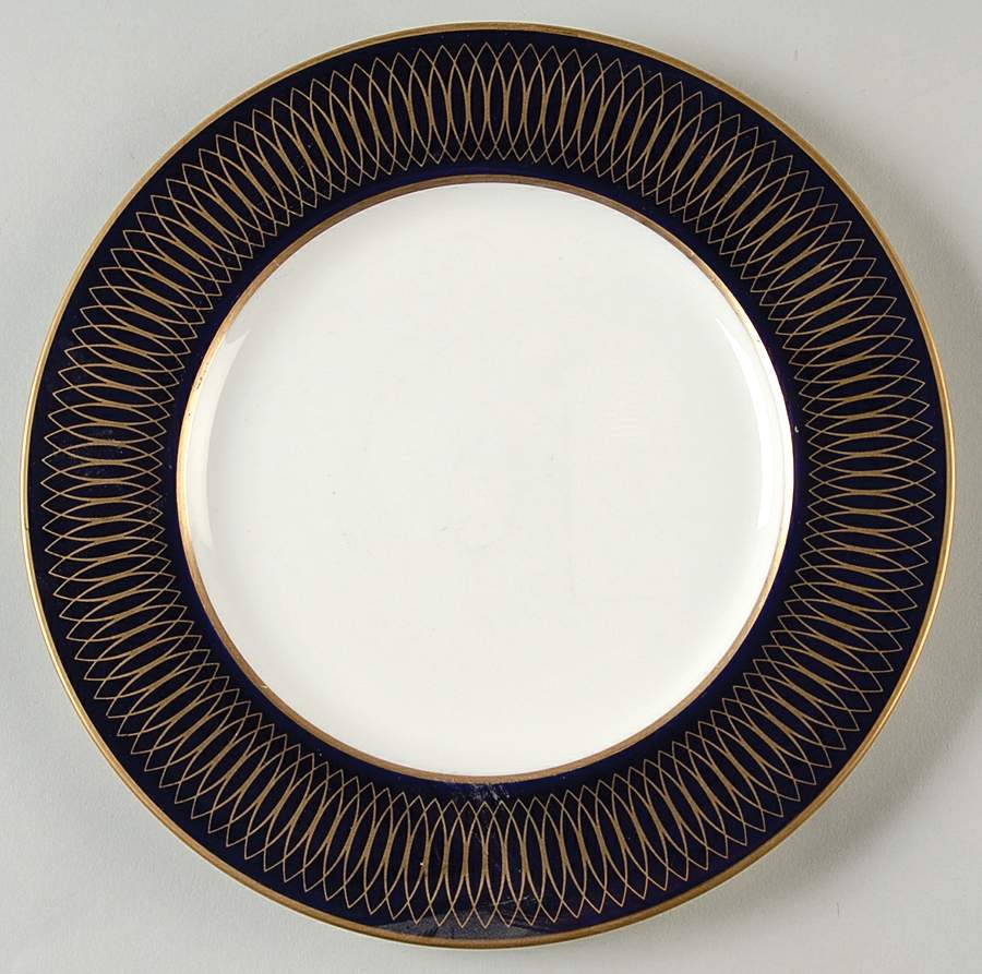 Radiance Cobalt Blue Salad Plate by Mikasa-1