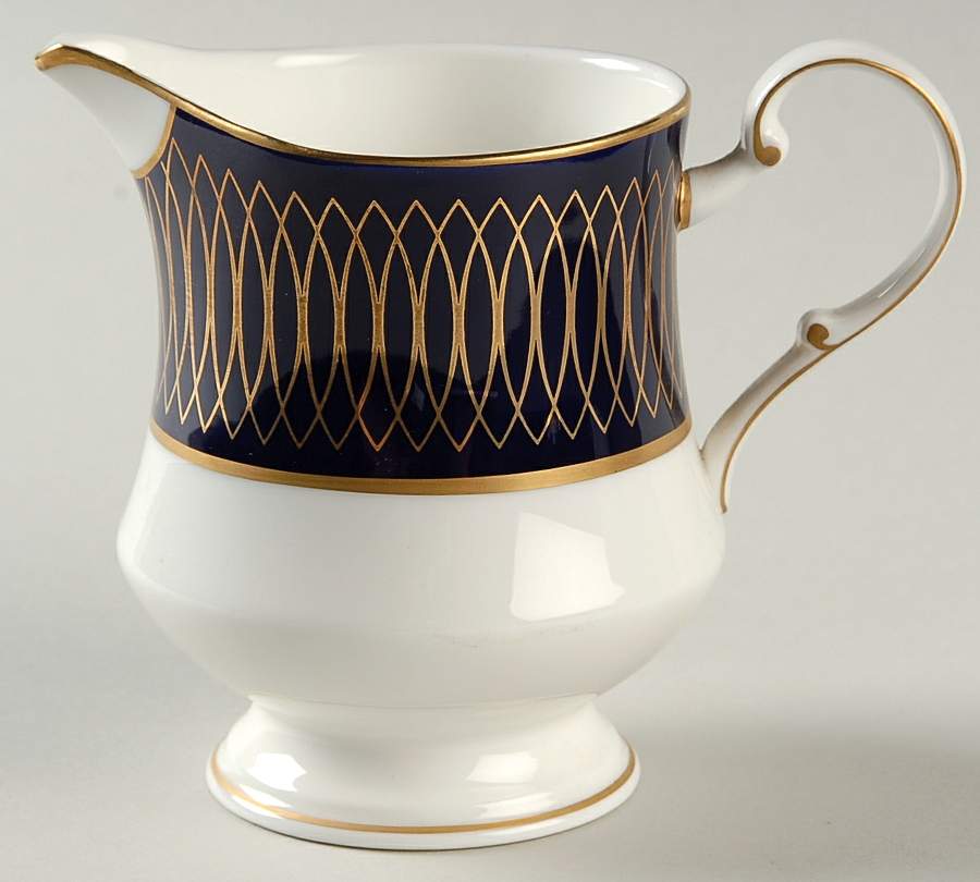 Radiance Cobalt Blue Creamer by Mikasa-1