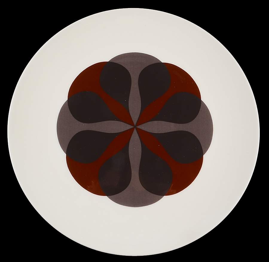 Rain Flower Dinner Plate by Mikasa-1