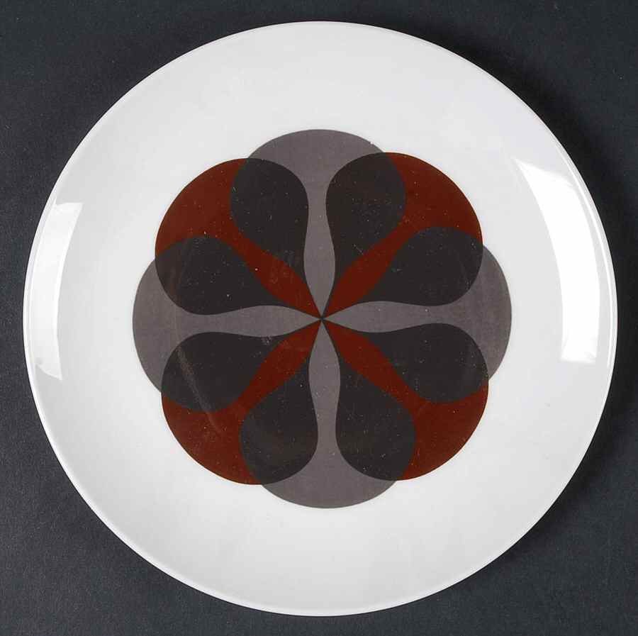Rain Flower Salad Plate by Mikasa-1