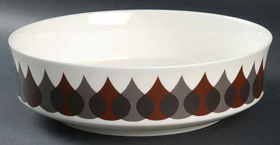 Rain Flower 9" Round Vegetable Bowl by Mikasa-1