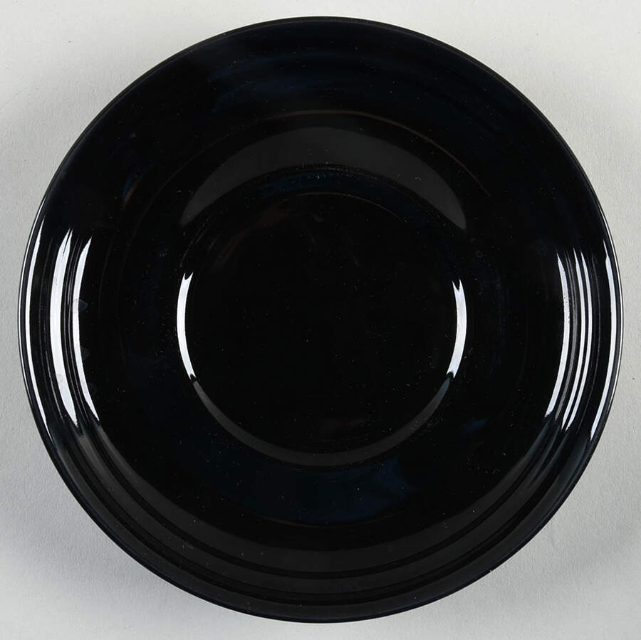 Rainbow Black Marble Saucer by Mikasa-1