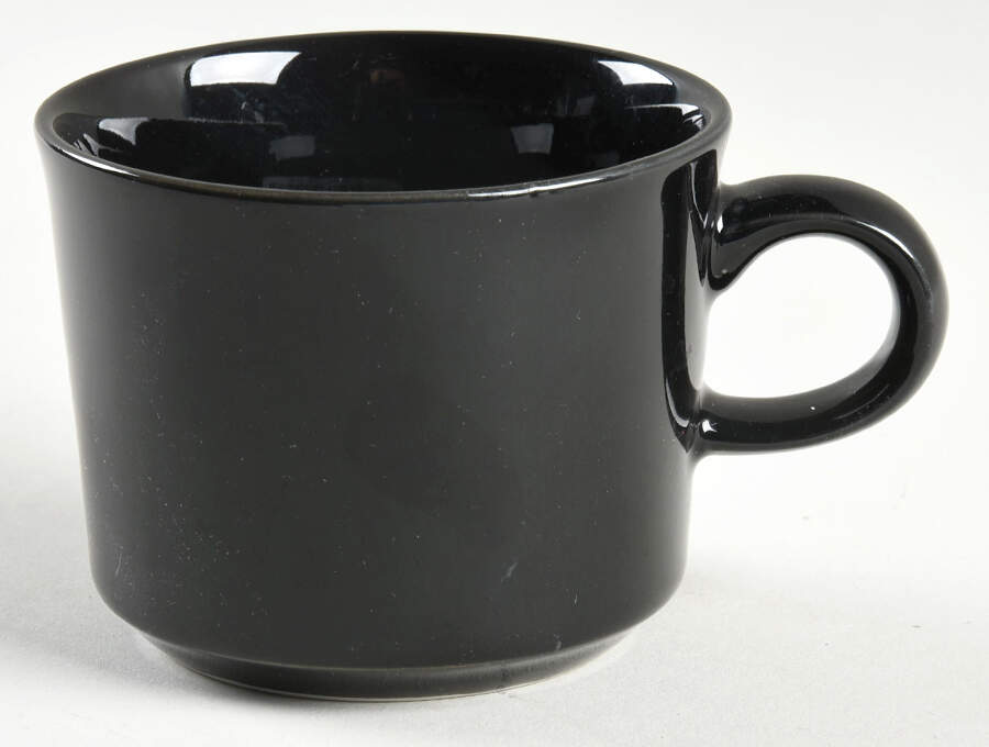 Rainbow Black Marble Flat Cup by Mikasa-1