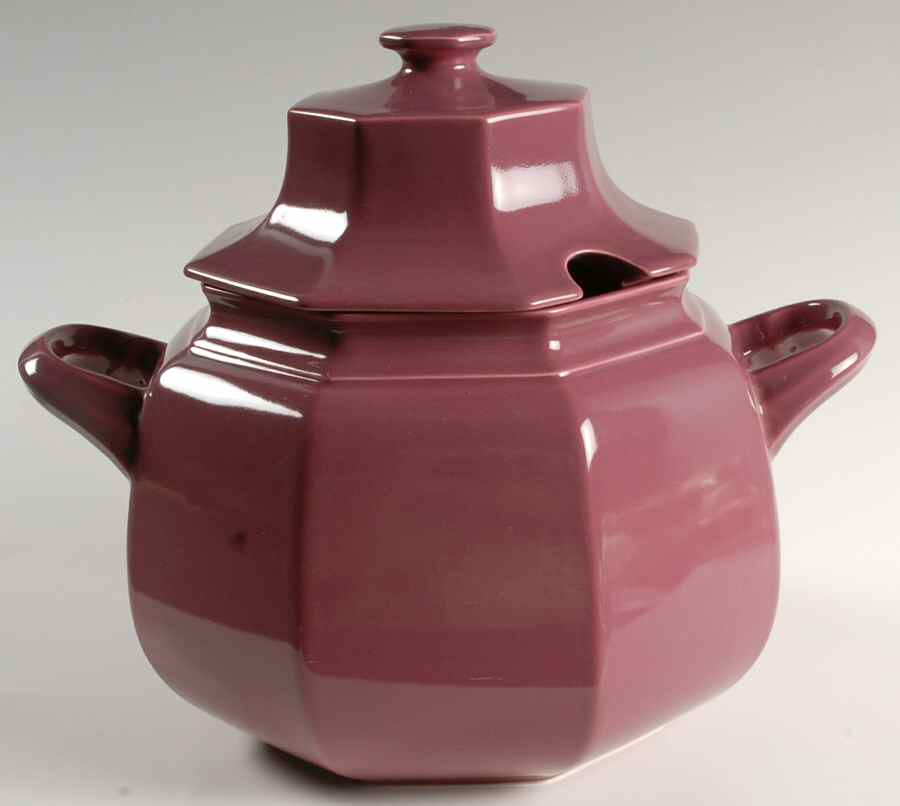 Raspberry Tureen &  Lid by Mikasa-1