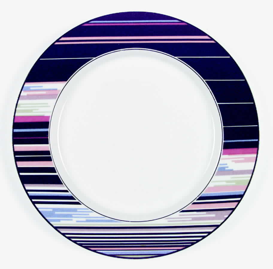 Rag Time Dinner Plate by Mikasa-1