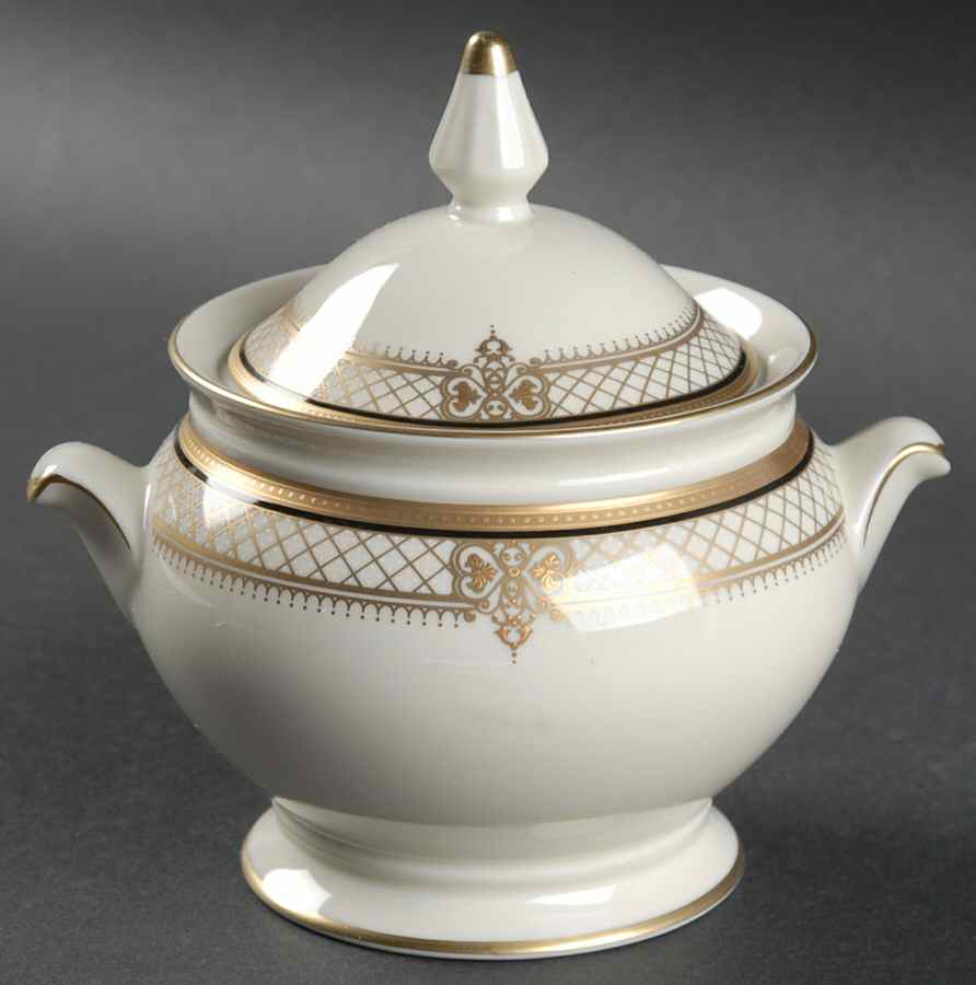Regal Court Sugar Bowl & Lid by Mikasa-1