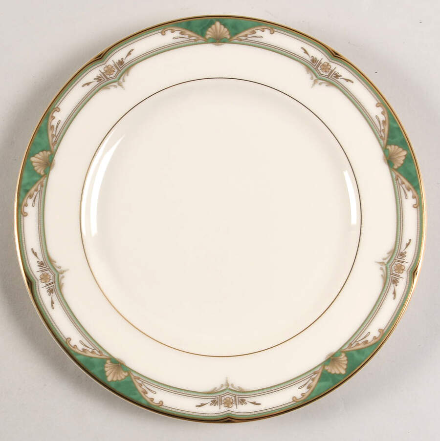 Regal Crest Jade Salad Plate by Mikasa-1