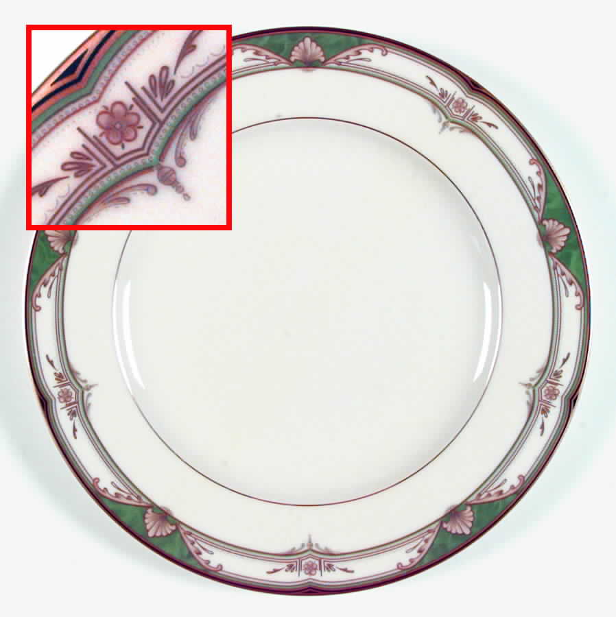 Regal Crest Jade Dinner Plate by Mikasa-1
