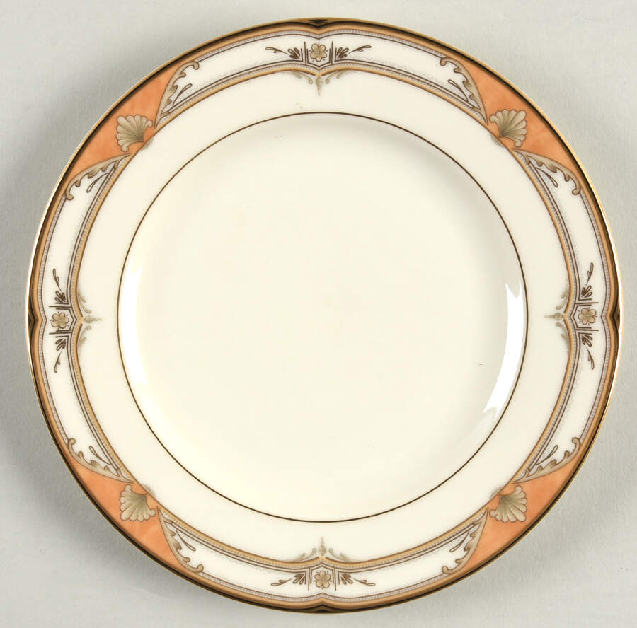 Regal Crest Peach Bread & Butter Plate by Mikasa-1