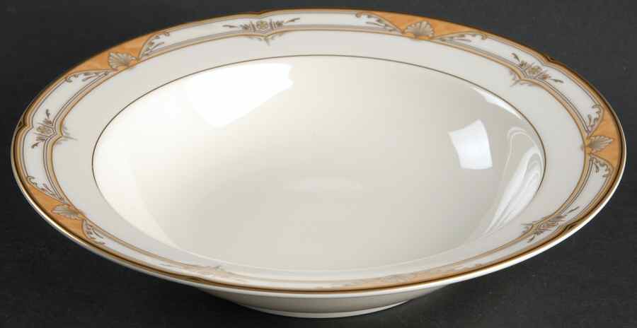 Regal Crest Peach 10" Round Vegetable Bowl by Mikasa-1