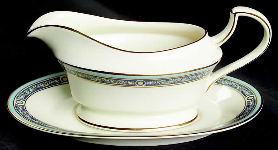 Regal Estate Gravy Boat & Underplate by Mikasa-1