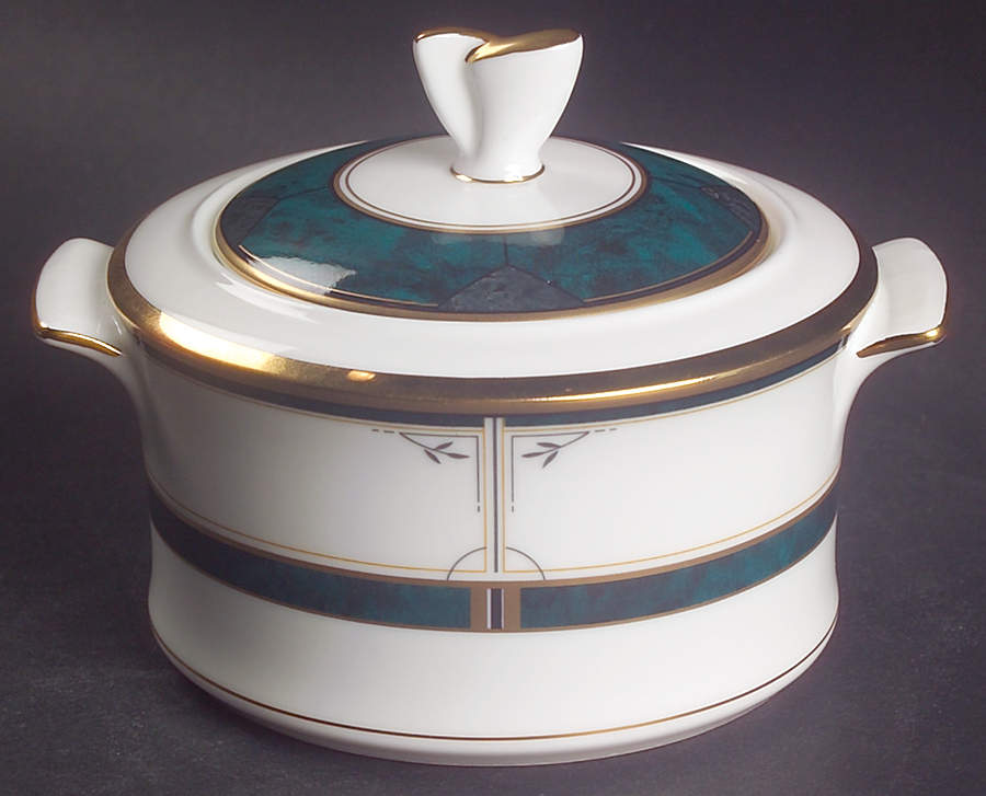 Regalaire Sugar Bowl & Lid by Mikasa-1